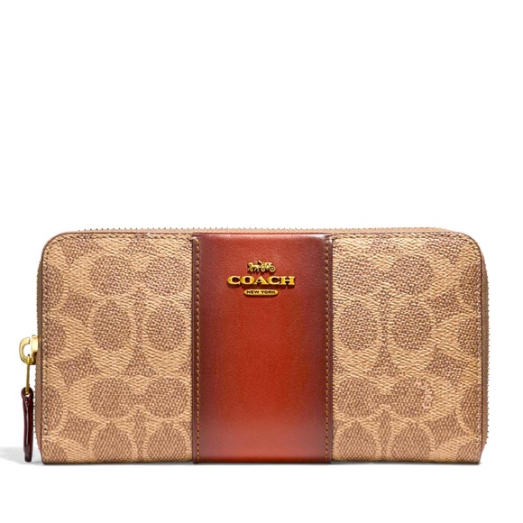 NWT Coach Signature Canvas and Leather Wallet - Picture 4 of 11